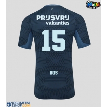 Moški Nogometni dresi Feyenoord Jordan Bos #15 Gostujoči 2025-26 Kratek Rokav